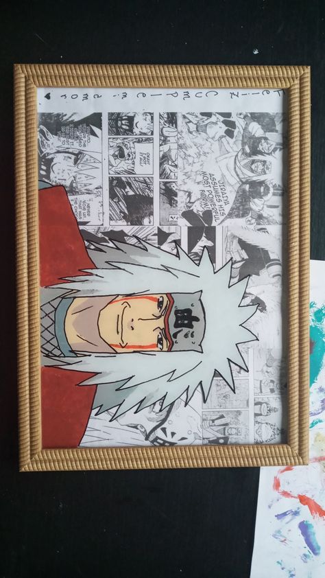 Birthday present for boyfriend or friend Anime birthday present Jiraiya, Naruto Anime Glass Painting, Jiraiya Naruto, Present For Boyfriend, Anime Birthday, Birthday Present For Boyfriend, Anime Ideas, Presents For Boyfriend, Present Ideas, Friend Anime