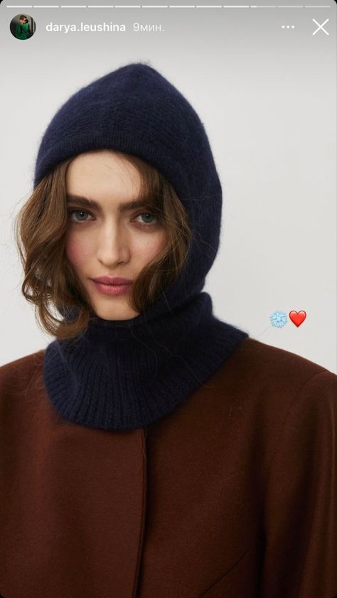 Knitted Balaclava Aesthetic, Knit Baclava Hat, Baclava Hat Aesthetic, Balaclava Aesthetic Girl, Baclava Hat Outfit, Baclava Hat, Balaclava Outfit, Winter Hat Outfit, January Fashion