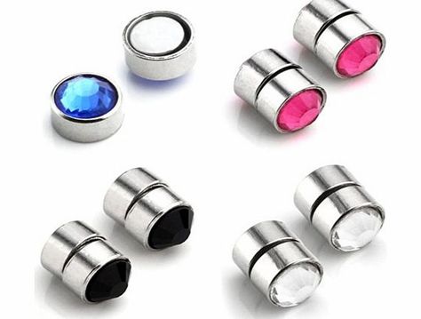 Jovivi 4pc 6G Look Stainless Steel Fake Magnetic Crystal Ball Nose Ear Lip Stud, Non Piercing No description (Barcode EAN = 0701988411047). http://www.comparestoreprices.co.uk/body-jewellery/jovivi-4pc-6g-look-stainless-steel-fake-magnetic-crystal-ball-nose-ear-lip-stud-non-piercing.asp Fake Tongue Piercing, Fake Ear Piercings, Afro Boho, Tiny Gold Hoop Earrings, Baguette Diamond Earrings, Minimal Hoop Earrings, Round Cut Diamond Earrings, Lip Piercings, Lip Rings