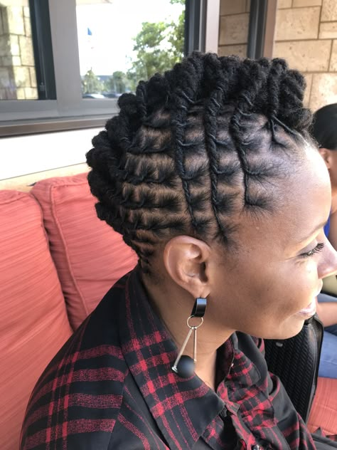 Lock Hair Styles, Female Dreadlocks, Female Dreadlocks Styles, Natural Hairstyles Braids, Small Dreads, Medium Locs, Loc Updos, Dread Journey, Dreads Styles For Women