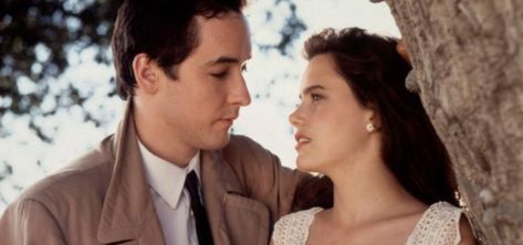 8 Movies Your Tweens Won't Be (Too) Embarrassed to Watch with You on Valentine's Day | Fandango Say Anything Movie, Most Romantic Movies, Lloyd Dobler, Ione Skye, Jack Kilmer, High School Movies, John Cusack, 10 Things I Hate About You, Movies Of All Time