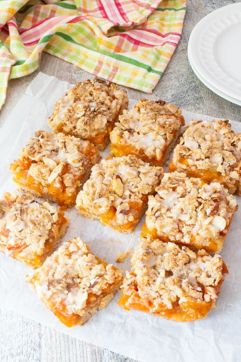 Apricot Cupcakes, Apricot Pastry Recipe, Apricot Oatmeal Bars, Gluten Free Apricot Bars, Apricot Cheesecake Bars, Apricot Cookie Bars, Apricot Bars With Dried Apricots, Apricot Bars Recipe, Apricot Dessert