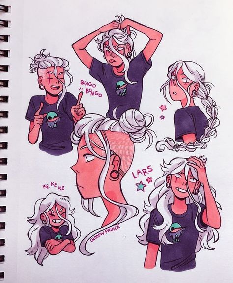 Alternative Comics, Steven Universe Gem, Different Hair, Steven Universe Fanart, Universe Art, A Drawing, Art Reference Photos, Cartoon Art Styles, A Fan