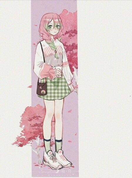 Yandere Simulator x Mitsuri Reader. _______________________________ … #fanfiction #Fanfiction #amreading #books #wattpad Pink Hair Girl, Kanroji Mitsuri, Karakter Disney, Anime Inspired Outfits, Cute Anime Profile Pictures, Hair Girl, Yandere Simulator, Anime Inspired, Slayer Anime