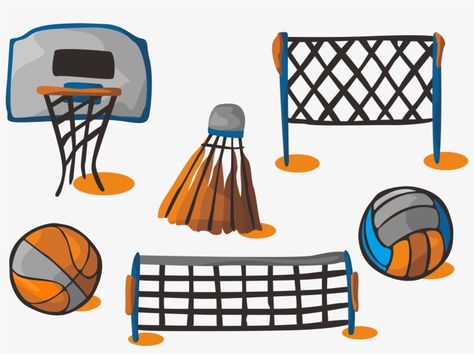 Basketball Emoji, Basketball And Volleyball, Volleyball Clipart, Basketball Ring, Basketball Net, Free Png Downloads, Silhouette Png, Sports Basketball, Basketball Players