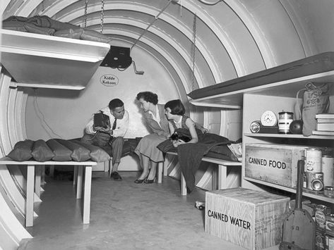 Digging Up the History of the Nuclear Fallout Shelter | History| Smithsonian Magazine Nuclear Fallout Shelter, Nuclear Fallout, Frankie Goes To Hollywood, Nuclear Family, Fallout Shelter, Evil Empire, Marriage And Family, Take Two, Canned Food