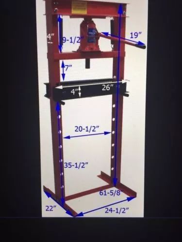 Hydraulic Shop Press, Sheet Metal Brake, Shop Press, Machining Metal Projects, Garage Tool Organization, Metal Fabrication Tools, Welding Cart, Metal Bending Tools, Fabrication Tools