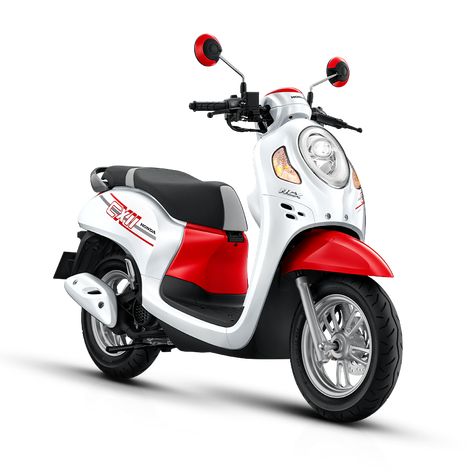 SCOOPY CLUB12 | Honda Motorcycles Scoopy Honda, Honda Scoopy, Can Storage, Tubeless Tyre, Honda Motorcycles, Belt Drive, New Sticker, Tyre Size, Home Office Design