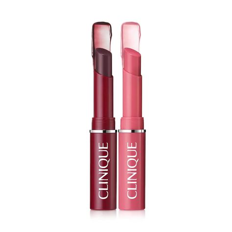 Cult Classic Lip Duo Set - CLINIQUE | Sephora Lipstick Clinique, Clinique Almost Lipstick, Clinique Lip, Clinique Lipstick, Honey Pink, Lip Balm Set, Black Honey, Sephora Beauty, Lip Set