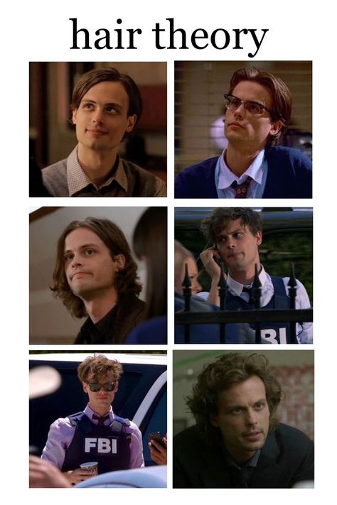 hair theory... thoughts? Dr. Spencer Reid hair, criminal minds, Matthew Gray Gubler 💚 Emily Prentiss And Spencer Reid, Spencer Reid Tumblr, Spencer Reid Hair Seasons, Spencer Reid Jail, Spencer Reid Slicked Back Hair, Spencer Reid X Aaron Hotchner, Spencer Reid X Yn, Spencer And Derek, Matthew Gray Gubler And Kat Dennings