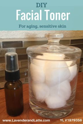 DIY Facial Toner for aging, sensitive skin #beauty #nontoxic #diybeauty Facial Toner Recipe, Diy Toner, Diy Facial, Essential Oils For Skin, Sensitive Skin Care, Skin Toner, Toner For Face, Moisturizing Body Wash, Facial Toner