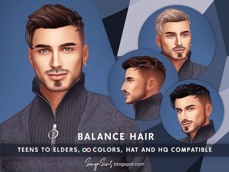 Guys Undercut, Sims 4 Hair Male, Sims 4 Male Clothes, Medieval Hairstyles, Sims 4 Black Hair, Sims 4 Expansions, The Sims 4 Download, Black Inspiration, Sims Hair