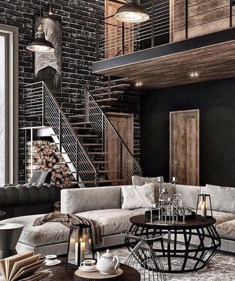 Nine Ways to Incorporate Industrial Chic Interior Design Industrial House Decor, Industrial Style Interior Design, Industrial Chic Interior, Urban Industrial Decor, Design Interior Modern, Industrial Chic Interior Design, Industrial Chic Decor, Industrial Style Interior, Modern Industrial Decor