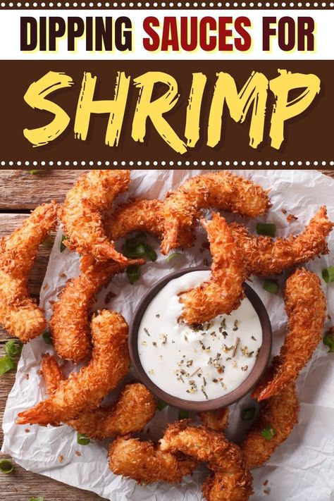 Try these tasty dipping sauces for shrimp to kick dinner up a notch. From cocktail to soy ginger to garlic butter, these sauces are bound to be a hit. Easy Sauce For Shrimp, Diy Shrimp Sauce, Dip For Shrimp Sauce Recipes, Panko Shrimp Dipping Sauce, Breaded Shrimp Dipping Sauce, Sauce For Breaded Shrimp, Dipping Sauce For Grilled Shrimp, Fried Shrimp Sauce Recipes, Breaded Shrimp Sauce