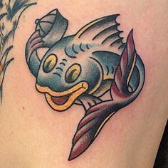 Sailor jerry fish tatt Traditional Tattoo Old School, Sailor Jerry Tattoos, Tattoos Art, Sailor Jerry, Tattoo Illustration, Family Tattoos, Art Cute, Old School Tattoo, Unique Tattoos