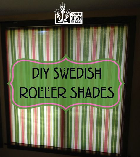 Swedish Blinds, Roller Window Shades, Diy Window Shades, Window Roller Shades, Fabric Roller Blinds, Diy Blinds, Diy Shades, Studio Diy, House Window