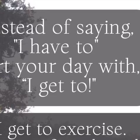 Kelly Elie on Instagram: "How gratitude changes everything: Instead of saying, “I have to,” Start your day with, “ I get to!” I get to exercise. I get to see my friends and family. I get to tell someone I love them. I get to eat good food. I get to work and earn money. I get to experience new things. I get to make someone’s day better. It’s all about perspective. 👉 Follow for more tips and encouragement! @kellyelie.theaffiliate #healing #healingquotes #healingjourney #selfcare #mentalheaitfe new things. #mentalhealthmatters #mentalhealthawareness #mentalhealthquotes #love #motivate #motivational #motivationalquotes #inspire #inspirational #inspirationalquotes #quote #quotes #quoteoftheday #quotestoliveby #mindset #mindsetmotivation #mindsetshift #mindsetmatters #mindsetisever I Get To Instead Of I Have To Quote, Gratitude Changes Everything, Mental Health Matters, Healing Quotes, Healing Journey, New Things, Mental Health Awareness, Follow For More, Earn Money