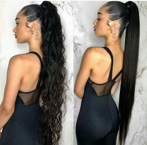 Blue Lace Front Wig, High Ponytail Hairstyles, Easy Hairstyles For Medium Hair, High Ponytail, Hair Ponytail Styles, Custom Wigs, Black Wig, Ponytail Styles, Lace Hair