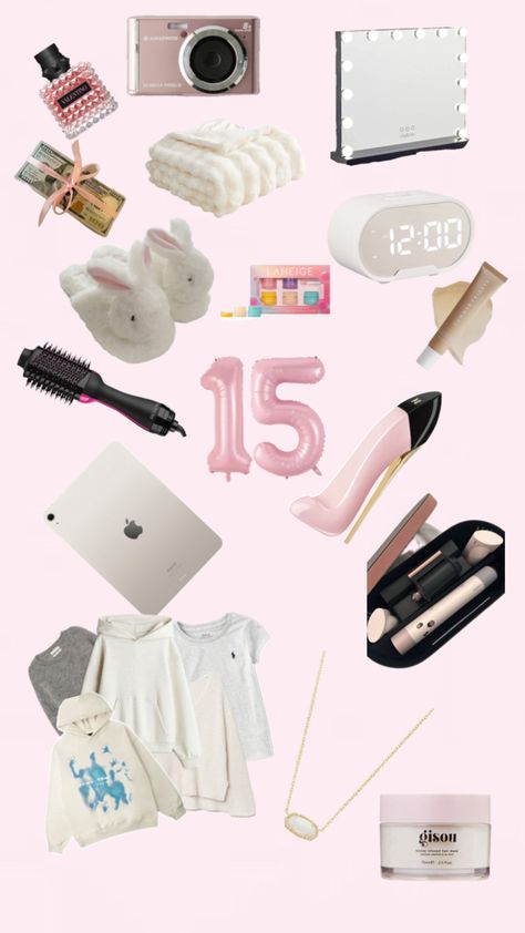 15th Birthday Wishlist, Birthday Wishlist Ideas, 15th Birthday Gift Ideas, Cute Birthday Ideas, Wishlist Ideas, Ideas Regalos, 15th Birthday, Birthday Wishlist, Cute Birthday