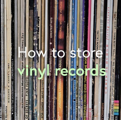 The best way to store vinyl records - 6 steps - Preservation Equipment Ltd Ways To Store Vinyl Records, Storing Vinyl Records, Vinyl Storage Ideas Records, Vinyl Record Storage Diy, Record Album Storage, Clean Vinyl Records, Store Vinyl Records, Record Storage Box, Album Storage