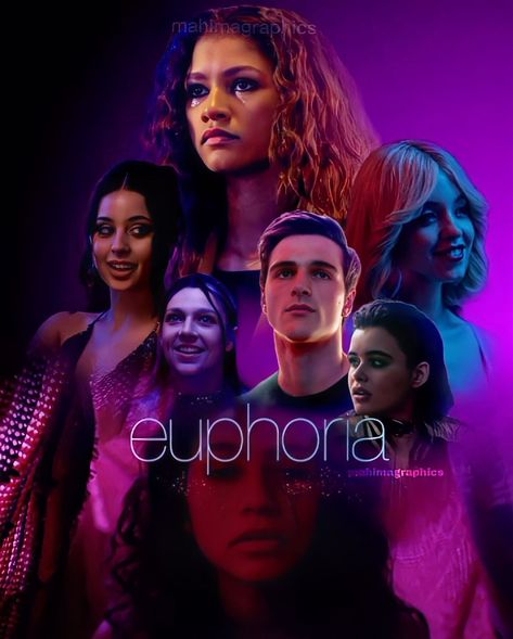 Euphoria Series Poster, Euphoria Show, Euphoria Poster, Euphoria Series, Acting Life, Sai Tamhankar, Small Posters, Kawaii Logo, Body References