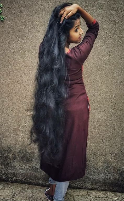 Birth Marks, Brunette Hair Cuts, Long Hair Highlights, Long Shiny Hair, Long Indian Hair, Extremely Long Hair, Long Silky Hair, Long Dark Hair, Indian Hair