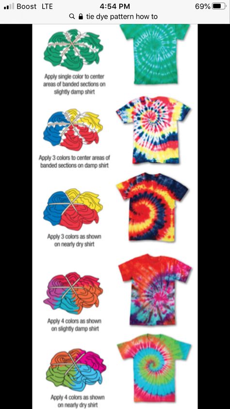 Ways To Tie Dye, Easy Diy Tie Dye, Diy Tie Dye, Tie Dye Shirts Patterns, Tye Dye Patterns, Tie Dye Birthday, Diy Tie Dye Techniques, Diy Tie Dye Designs, Tie Dye Patterns Diy