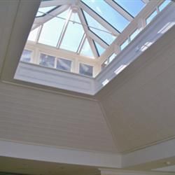 Conservatory / Orangery Roof Lanterns Atrium Dining Room, Faux Dormers, Pola Lantai, Orangery Roof, Small Conservatory, Roof Lanterns, Georgian Estate, Cornwall House, Glass Ceilings