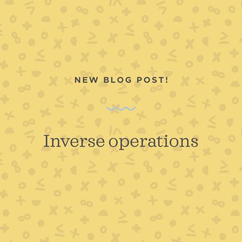 Using inverse operations to solve equations — Krista King Math | Online math help Sets In Math, Math Antics, Inverse Operations, Sets Math, Create Online Courses, Solving Equations, Math Help, Algebra 1, Multiplication And Division