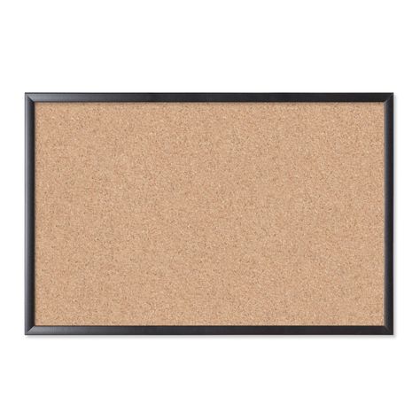 U Brands™ Black 36'' x 24'' MDF Framed Cork Bulletin Board | Michaels Black Bulletin Board Ideas, Black Bulletin Board, Black Bulletin Boards, Framed Cork Board, Cork Bulletin Boards, Pin Map, Bulletin Board Ideas, Cork Board, Push Pin