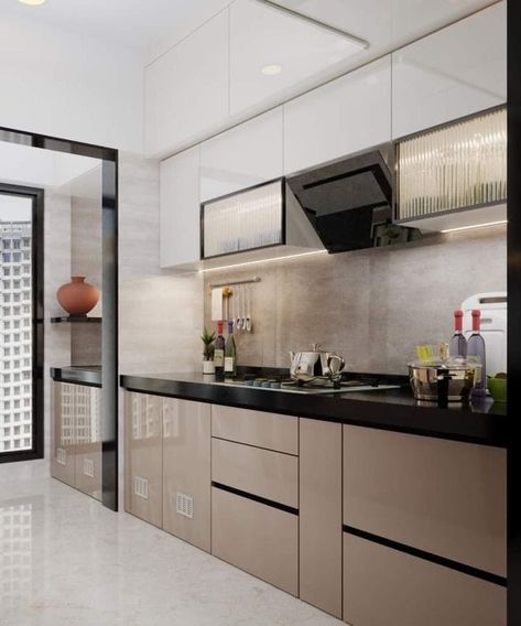 Kitchen designs ideas White Cupboard Design, Latest Modular Kitchen Design, Kitchen Designs Ideas, White Cupboard, Kitchen Decor Trends, Kitchen Wardrobe Design, Kitchen Colour Combination, Interior Themes, Kitchen Design Color