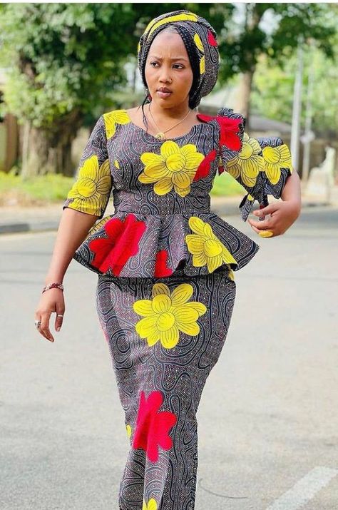 Latest Blouse Styles, Patterns African, Latest Ankara Skirt And Blouse, Skirt And Blouse Styles, Stylish Naija, Ankara Skirt And Blouse, Long African Dresses, African Dresses For Kids, Best African Dresses