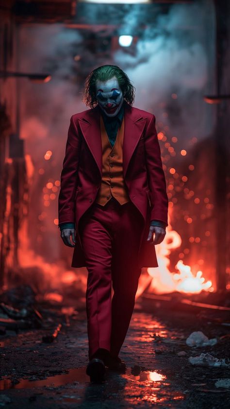 free wallpapers 4K joker, dc, character, villain, gait, alley, joaquin phoenix, actor, art for mobile and desktop Joker Profile Picture, Phoenix Actor, Joker Photos, The Joker Illustration, Der Joker, Joker Images, Disney Character Drawing, Joker Artwork, Joker Pics