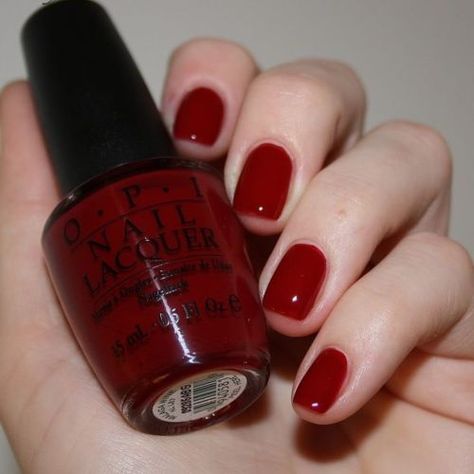 Opi Malaga Wine, Burgundy Nail Polish, Malaga Wine, Burgundy Nail Designs, Opi Red, Wine Nails, Pretty Nail Colors, Red Nail Polish, Burgundy Nails