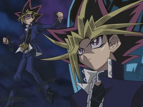 Yugi And Atem, Yugi And Yami, Pharaoh Atem, Yugi Muto, Yami Yugi, Yu Gi Oh, Fan, Tv, Anime