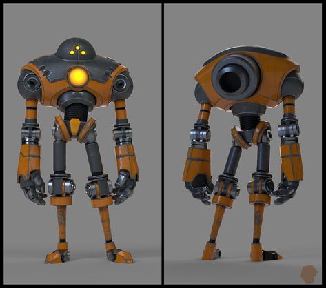 Failed Transaction, Creature Design Concept Art, Robot Cartoon, 3d Modeling Tutorial, Arte Robot, A Robot, Robot Design, Robots Concept, Robot Art