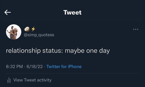 𝗤𝘂𝗼𝘁𝗲𝘀 🥥⚡️ on Instagram: “Dm @simp_quotessss for promo 💛” Simp Quotes, Quotes On Instagram, I Want Him, Maybe One Day, Relationship Status, Keep Going, Random Things, Me Quotes, Let It Be