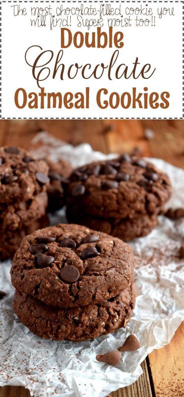 Cherry Jelly Recipes, Chocolate Peanut Butter Oatmeal Cookies, Chocolate Oat Cookies, Oatmeal Biscuits, Healthy Chocolate Cookies, Chocolate Oatmeal Bars, Low Cal Dessert, Chocolate Oatmeal Cookies, Peanut Butter Oatmeal Cookies