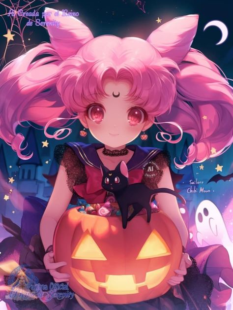 Sailor Moon Halloween, Moon Halloween, Sailor Moon, Pink Ladies, Moon, Halloween, Pink