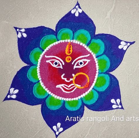 Kali Mata Rangoli, Kalichaudas Rangoli, Durga Rangoli, Kali Chaudas Rangoli, Lord Durga, Easy Rangoli Designs Diwali, Festival Rangoli, Bff Poses, Rangoli Designs Latest