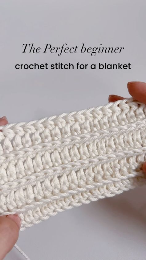 New to crochet? You want to save this stitch tutorial!!👇🏻 Let’s talk about the perfect beginner stitch combo: single crochet and slip… | Instagram Easy Beginner Crochet Stitches, Beginner Crochet Patterns Blankets, Mixed Stitch Crochet Blanket, Diamond Stitch Crochet, Even Moss Stitch Crochet, Easy Crochet Stitches For Beginners, Blanket Stitch Crochet, Temperature Afghan, Moss Stitch Crochet