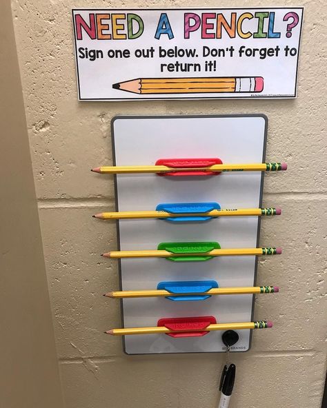 Classroom Hacks, Elementary Classroom Decor, Classroom Organisation, Middle School Classroom, New Classroom, Teacher Organization, Classroom Setup, Classroom Inspiration, Teacher Tools