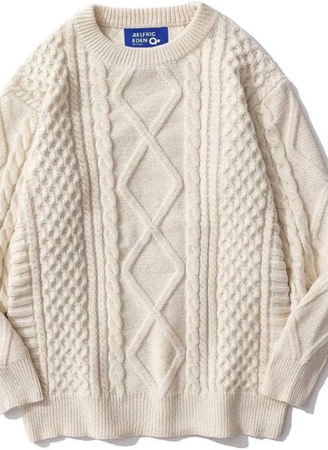 Cute Rory Gilmore sweater dupe for sale on amazon!   fall outfit, fall, fashion Inspo, fall aesthetic, school outfits, Rory Gilmore outfits, y2k Cable Knit Sweater Womens, Aelfric Eden, Solid Color Sweater, Cream Knit Sweater, Woven Sweater, Oversize Knit, Oversized Knitted Sweaters, Rory Gilmore, Knitted Tops