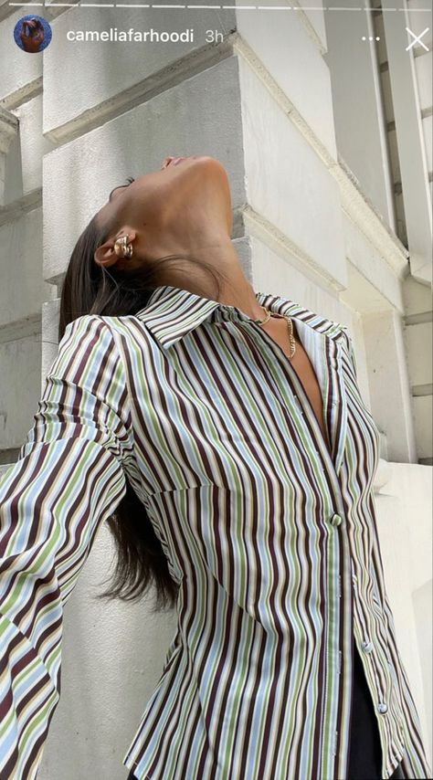 6th Form Outfits, Outfits With Striped Shirts, Mode Kylie Jenner, Button Ups, Stil Inspiration, Pin Stripe, Mode Ootd, My Wardrobe, Designer Vintage