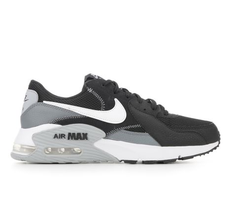 Celebrate a classic throwback favorite with a fresh new lens with the Nike Air Max Excee. Inspired by the Nike Air Max 90, these sneaks are anything but weak - crafted with a durable, yet breathable upper, a supportive and stylish visible Air midsole, and a super soft cushioned insole, it'll be a challenge not to love them the moment you lace them up! But wait - there's more! The Air Max Excee sports some serious versatility in it's design, which means you can effortlessly jump from the court to Nike 95, Air Max Excee, Nike Air Max Excee, Dad Shorts, Fabric Shoes, Mens Nike Air, Nike Air Max 90, The Court, Men's Nike