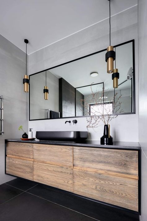 Double Sink Bathroom Ideas Decor, Dual Sink Bathroom Ideas, Bathroom Hanging Lights, Double Sink Bathroom Ideas, Double Sink Bathroom, Double Sink Vanity, Bathroom Reno, Bathroom Update, Bathroom Inspo