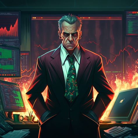 Evil Ceo Character Design, Ceo Character Design, Evil Ceo, Man Concept Art, Cyberpunk Ttrpg, Shadowrun Characters, Shadowrun Rpg, Ultimate Dragon, Dark Gothic Art