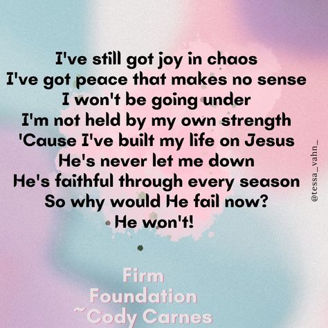 Maverick city, Chandler Moore & Cody Carnes Music Firm Foundation Maverick City Wallpaper, Firm Foundation Maverick City Lyrics, Firm Foundation Lyrics, Firm Foundation Maverick City, Chandler Moore, Cody Carnes, Maverick City, Vision Board Book, Hope Scripture