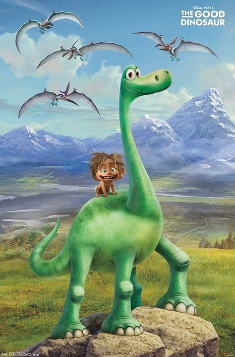 Trends International Disney Pixar The Good Dinosaur - Faces Wall Poster, 22.375" x 34", Premium Unframed Version Poster Trends, Posters Decor, Disney Frames, Good Dinosaur, Wall Poster Prints, Disney Posters, The Good Dinosaur, Barn Wood Frames, Trends International