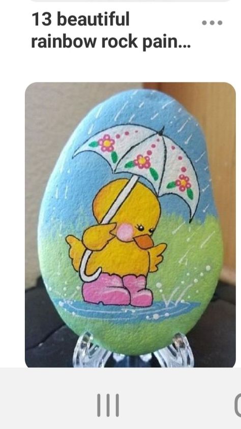 Decorative Rocks, Easter Paintings, Painted Rock Animals, Art Pierre, Painted Rocks Kids, Painted Rocks Craft, Painted Rocks Diy, Rock Painting Ideas Easy, Rock Painting Patterns